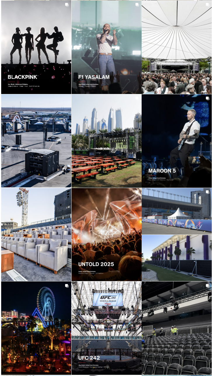ALL Events Services Instagram event portfolio posts, part 2